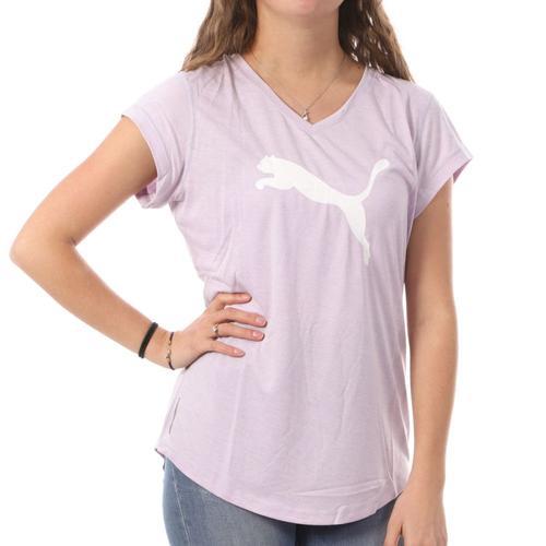 T-Shirt Mauve Femme Puma Favorit on Productcaster.