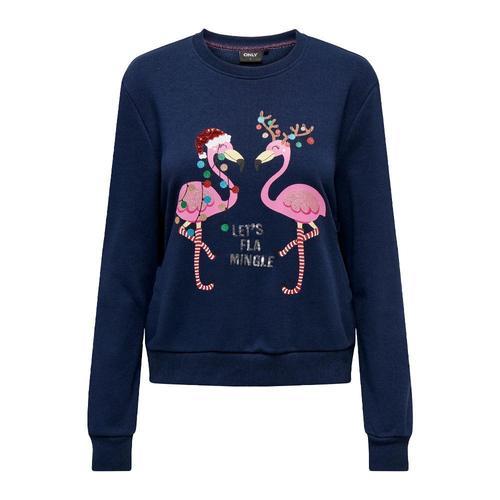 Sweat De Noel Marine Femme Only Onlyda Christmas on Productcaster.