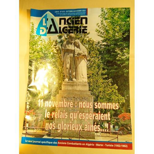 Revue L Ancien D'algérie Numero 613 Octobre Novembre 2023 on Productcaster.