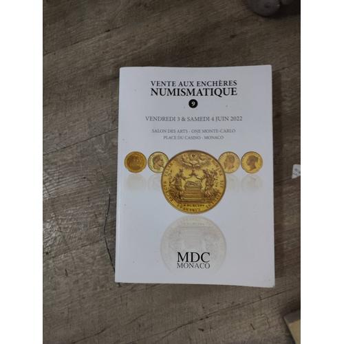 Vente Aux Enchères Numismatiques 2002 Mdc Monaco- Catalogue N 9 on Productcaster.