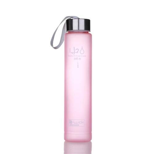 Rose - Bouteille D'eau De Sport Portable Incassable, Verres Étanche... on Productcaster.