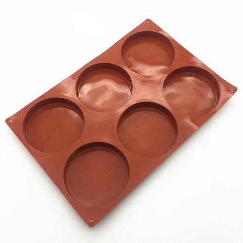 2 Paquets De Moules Ronds En Silicone À 6 Cavités Pour La Cuisson on Productcaster.