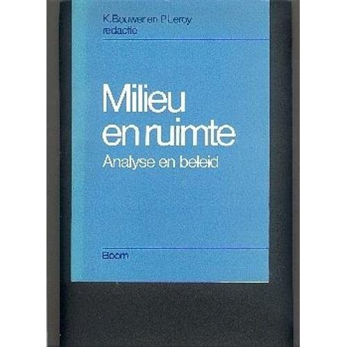 Milieu En Ruimte: Analyse En Beleid on Productcaster.