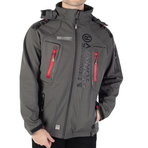 Blouson Gris Homme Geographical Norway Techno on Productcaster.