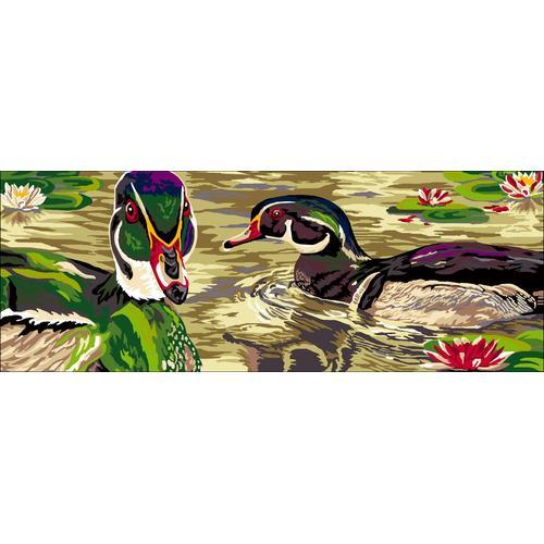 Canevas Antique Les Canards 30x65cm on Productcaster.