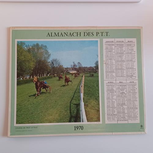 Calendrier Almanach Ptt 1970 on Productcaster.