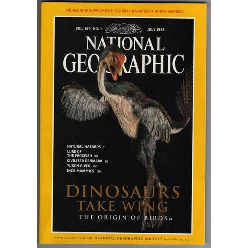 National Geographic : July 1998 - Natural Hazards - Frogfish - Denm... on Productcaster.