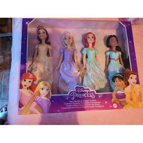 Lot 4 Poupées Disney Princesse on Productcaster.