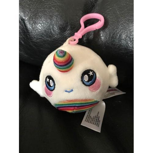 Squeezamals Scented Plush Rainbow Unicorn Fish Narwhal Key Clip 2.5... on Productcaster.