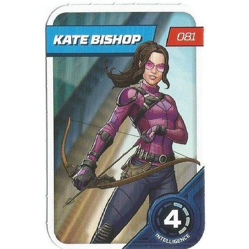 Carte Marvel - Défie Les Héros - N°081 - Kate Bishop - Leclerc 2023 on Productcaster.