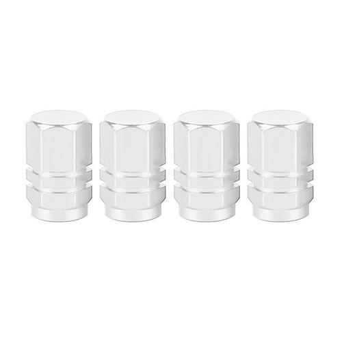 4pcs Blanc Cap - Indicateur De Pression Des Pneus De Voiture, 4 Piè... on Productcaster.