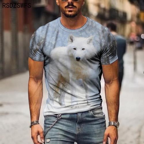 T-Shirt À Manches Courtes Et Col Rond Pour Homme,Haut Décontracté D... on Productcaster.