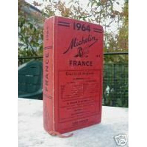 Guide Michelin France 1964 on Productcaster.