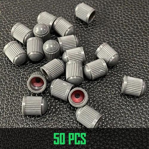 50pcs-Gris - Bouchons De Assujeten Plastique Avec Joint En Caoutcho... on Productcaster.