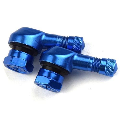 2pcs Bleu - Jante De Assujetde Moto En Alliage D'aluminium, Angle R... on Productcaster.