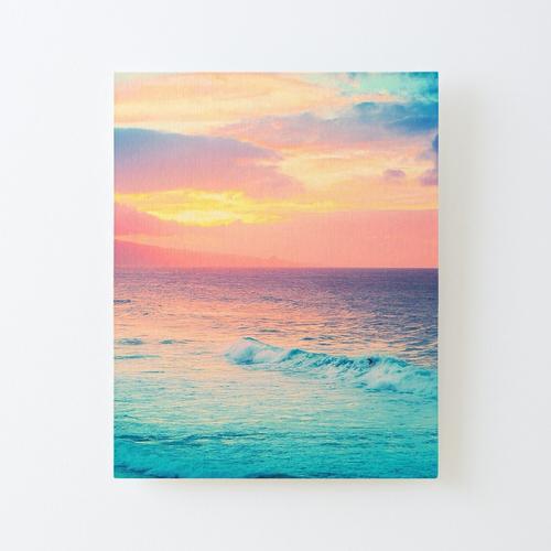 Canevas imprimer Hookipa Surf Sunset Impression sur toile Roulée Ta... on Productcaster.