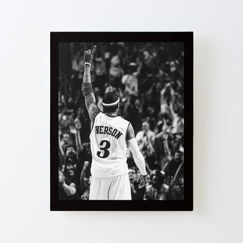 Canevas imprimer Allen Iverson Impression sur toile Roulée Tableau ... on Productcaster.