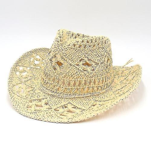 Chapeau De Cowboy Occidental Pour Hommes Et Femmes, Chapeau De Pail... on Productcaster.