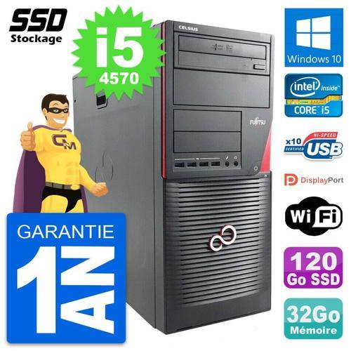 PC Tour Fujitsu Celsius W530 MT Intel i5-4570 RAM 32Go SSD 120Go Wi... on Productcaster.