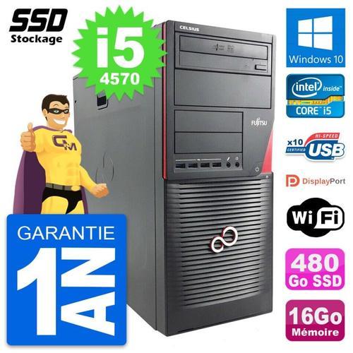 PC Tour Fujitsu Celsius W530 MT Core i5-4570 RAM 16Go SSD 480Go Win... on Productcaster.