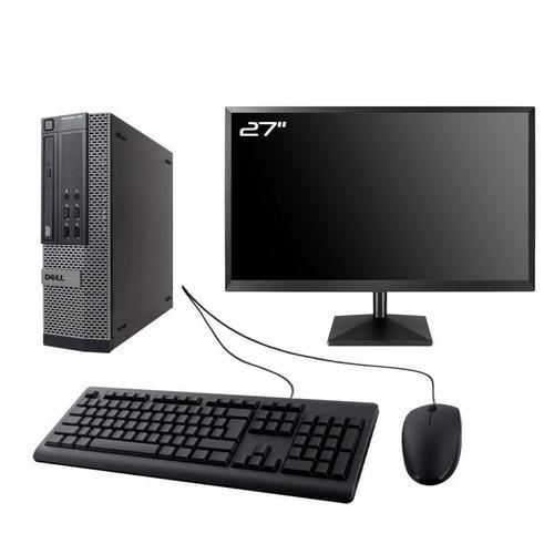 PC Dell Optiplex 790 SFF Ecran 27" Intel I5-2400 RAM 16Go SSD 240Go... on Productcaster.