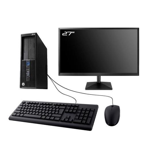 PC HP WorkStation Z230 SFF Ecran 27" Intel I7-4770 RAM 32Go SSD 960... on Productcaster.