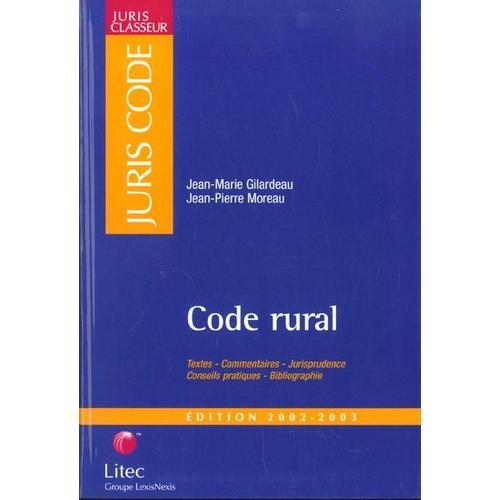 Code Rural - Edition 2002-2003 on Productcaster.