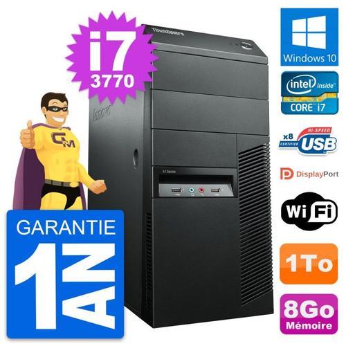 PC Tour Lenovo ThinkCentre M92p Intel i7-3770 RAM 8Go Disque 1To Wi... on Productcaster.