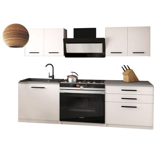 Twistero - Cuisine Complète L120 Cm - Cuisine Droite 4 Pcs - Plan D... on Productcaster.