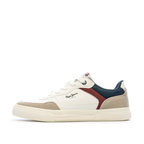 Baskets Blanches Homme Pepe Jeans Kenton Masterlow - 40 on Productcaster.