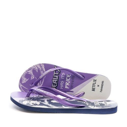 Tongs Violette Femme Havaianas Slim Netflix The Witcher on Productcaster.