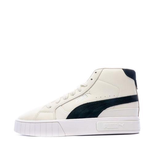 Basket Blanche Femme Puma Cali Star Mid Ws Wn S - 37 1/2 on Productcaster.