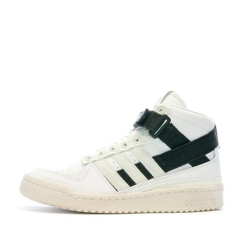 Baskets Blanches Mixte Adidas Forum Mid Parley on Productcaster.