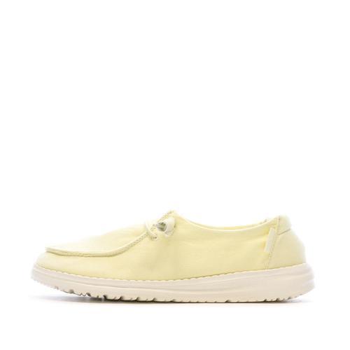 Chaussures Jaune Femme Hey Dude Wendy - 41 on Productcaster.