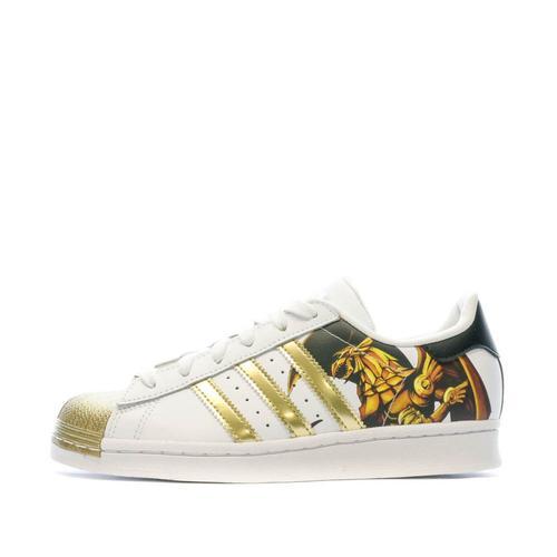 Baskets Blanches Mixte Adidas Superstar Yu-Gi-Oh - 38 2/3 on Productcaster.