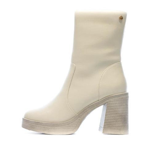 Bottines Blanche Femme Xti 142110 on Productcaster.