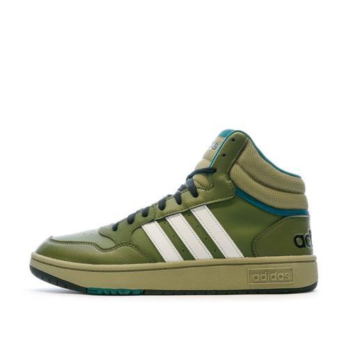 Baskets Verte Femme Adidas Hoops 3.0 Mid - 46 2/3 on Productcaster.