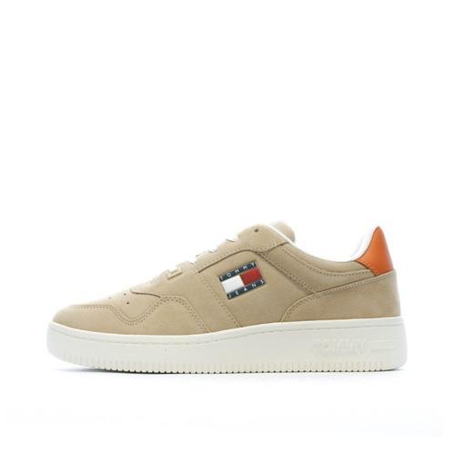 Baskets Beiges Homme Tommy Jeans Suede on Productcaster.