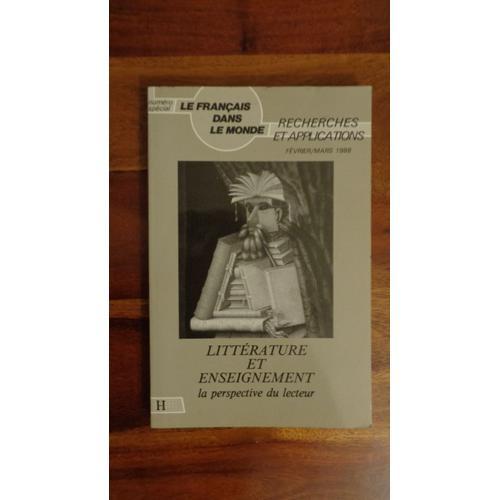 Le Français Dans Le Monde, Littérature Et Enseignement La Perspecti... on Productcaster.