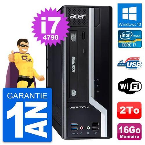 PC Acer Veriton X2630G SFF Intel i7-4790 RAM 16Go Disque Dur 2To Wi... on Productcaster.