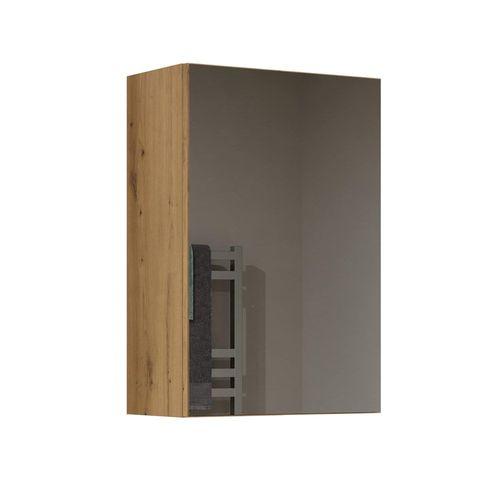 Tonni - Armoire De Toilette Murale 1 Porte - Meuble Sdb Avec Miroir... on Productcaster.