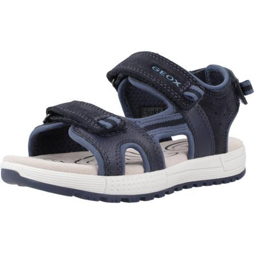 Geox J Sandal Alben Boy Colour Bleu on Productcaster.