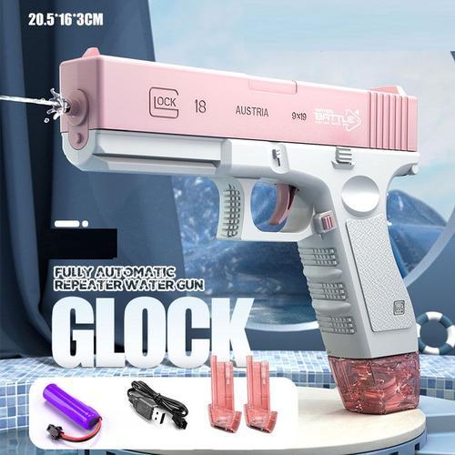 Glock-Pistolet À Eau Électrique Pour Enfants,Jouet De Tir,Entièreme... on Productcaster.