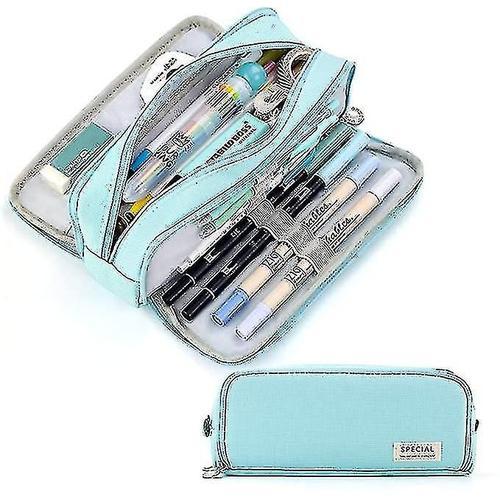 Grande Trousse ¿¿ Crayons Grande Capacit¿¿ 3 Compartiments Pochette... on Productcaster.