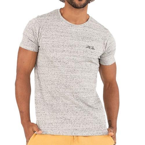 T-Shirt Blanc Chiné Homme Von Dutch Trc on Productcaster.