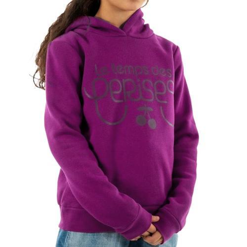 Sweat Violet Fille Le Temps Des Cerises Celiagi on Productcaster.