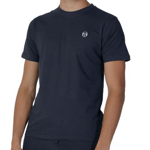 T-Shirt Marine Homme Sergio Tacchini Iconic on Productcaster.