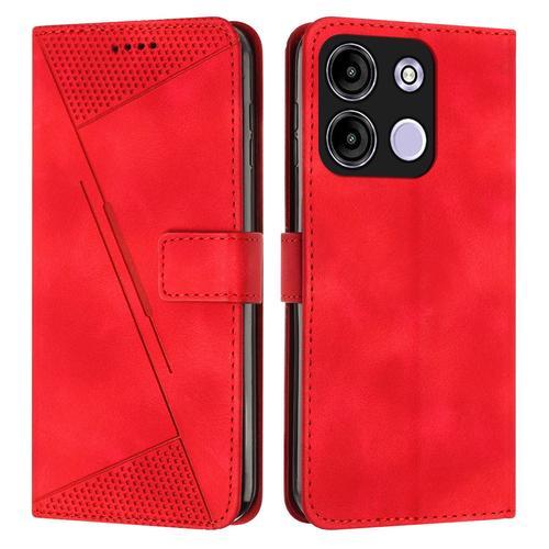 Coque Compatible Itel A60s,Etui En Cuir Pu Pochette Portefeuille Ma... on Productcaster.