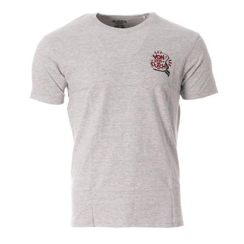 T-Shirt Gris Homme Von Dutch Helmet on Productcaster.