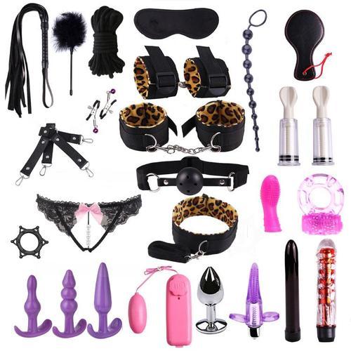 Sm Ensemble De Jouets Sexuels Jouet Pour Adulte Bondage Bundle Plug... on Productcaster.